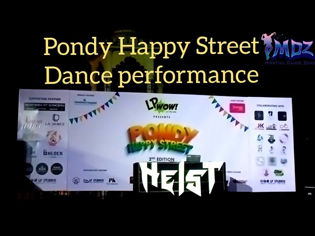 Pondy Happy Street Dance Performance 🔥🥳🎉💐 Happy Christmas and Happy New year - 2024 🥰❤️😀😂