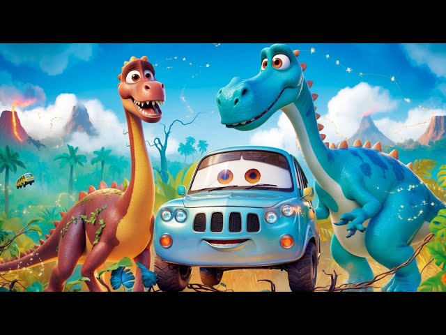 Dinosaur + Wheels on the bus03_1 - Baby songs - Nursery Rhymes & Kids Songs