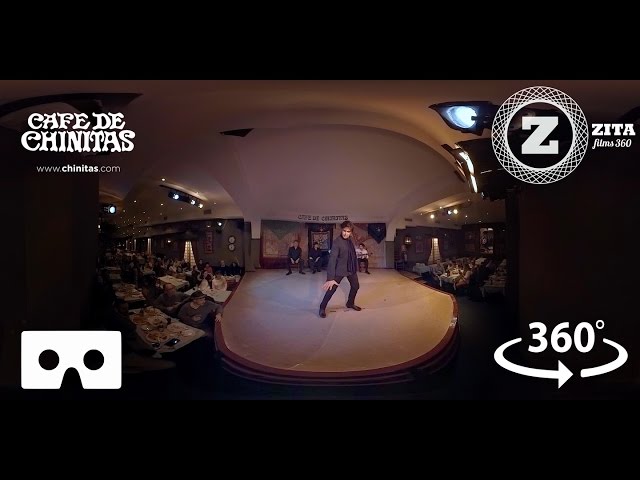 Café de Chinitas VR Flamenco Show video 360