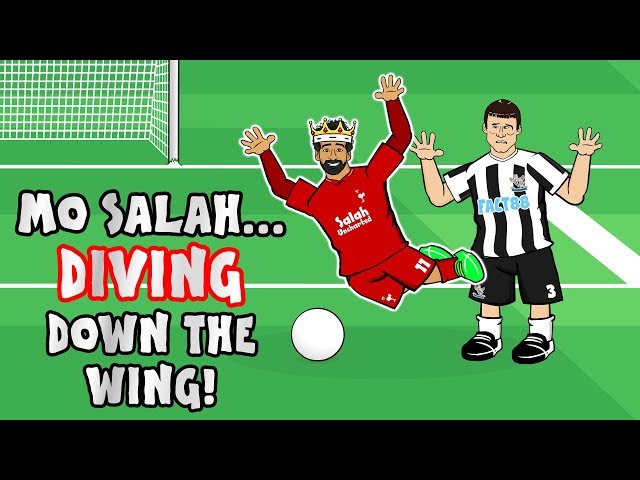 ☢️MO SALAH - DIVING DOWN THE WING!☢️ (Song Parody Running)