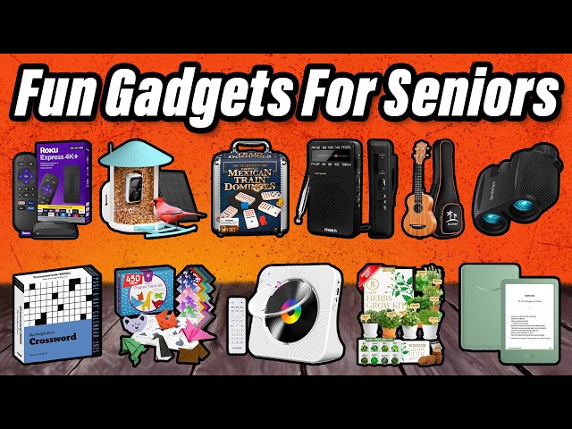 25 Best Gadgets For Seniors Over 65 To Stop Being Bored At Home Alone