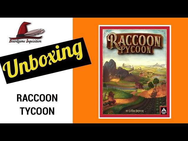 Raccoon Tycoon Unboxing