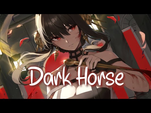 「Nightcore」 Dark Horse - Katy Perry ♡ (Lyrics)