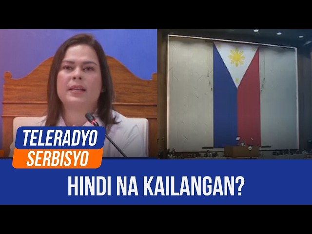 Special session not needed in VP Duterte’s impeachment trial: solon | Isyu Spotted(25 February 2025)