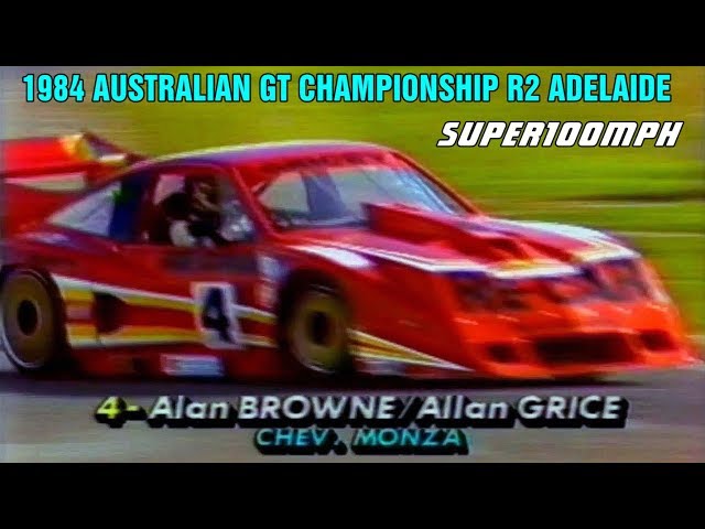 GRICEY CHEVY MONZA 1984 Australian GT Championship Adelaide