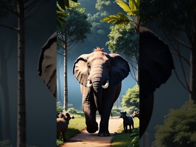 Elephant story funny  #shorts #shortvideo