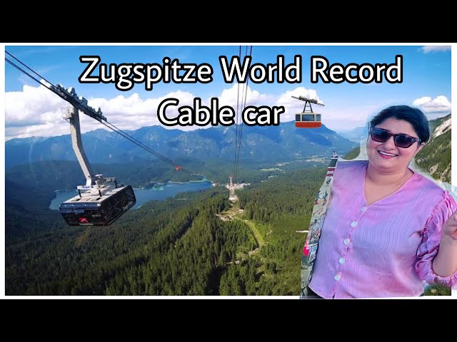 Eibsee to Zugspitze cable car 🚠 | A day in Garmisch | Germany highest peak | World Record cablecar🚠