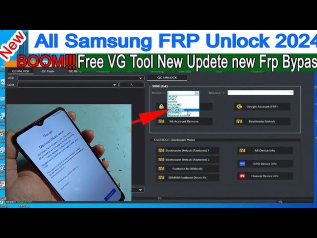 Vg T00l Samsung Frp Bypass Android 12/13/14