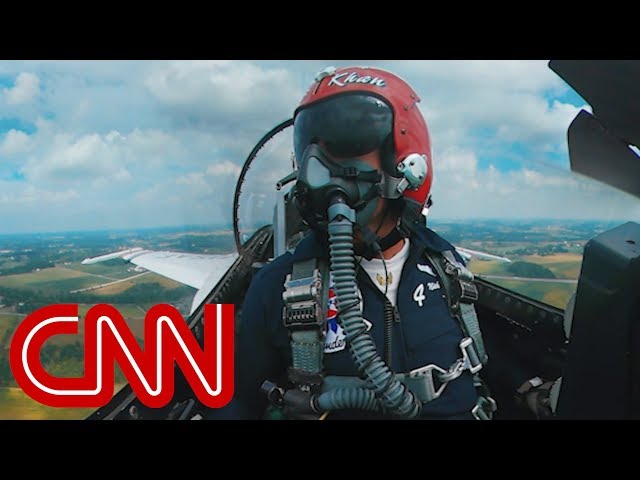 Fly with the Air Force's elite Thunderbirds - 360 Video