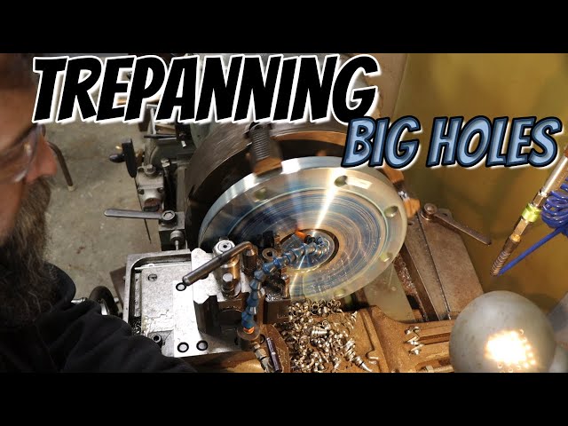 Machining Big Holes in thick stainless custom flanges