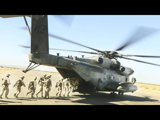 Here's How The US Refueled Its Powerful CH-53 Helicopters In The Desert