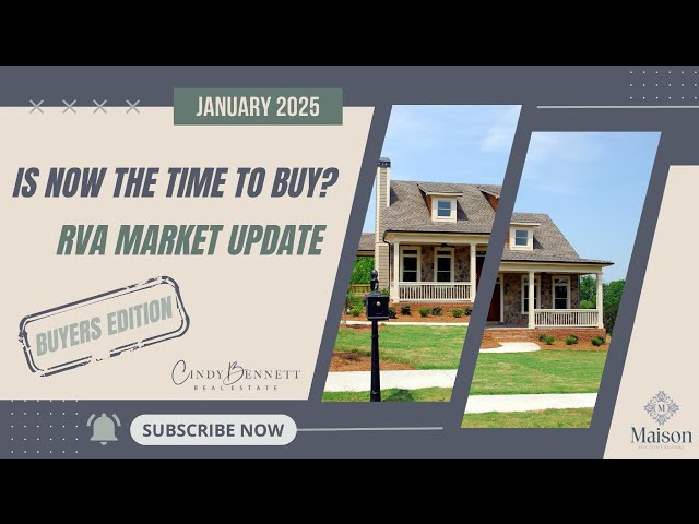 Is Now the Time to Buy a Home? | Jan 2025 RVA Market Update | Real Talk with Cindy