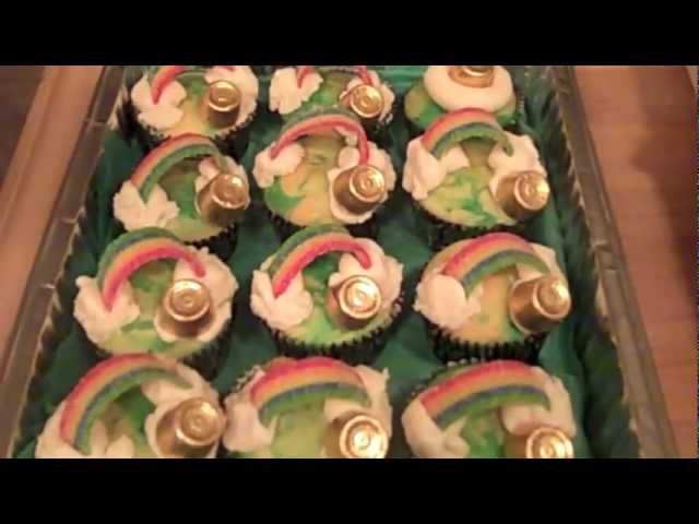 St Patrick's Day Cupcakes