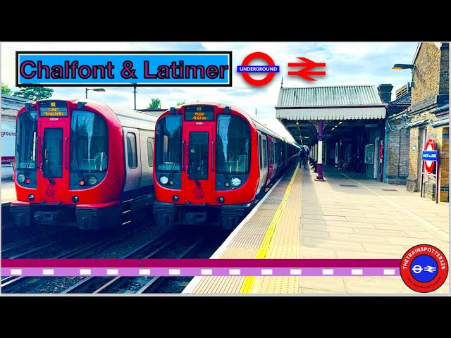 Trains at Chalfont & Latimer Station [CHO] - LU/CHML (04/08/2024)