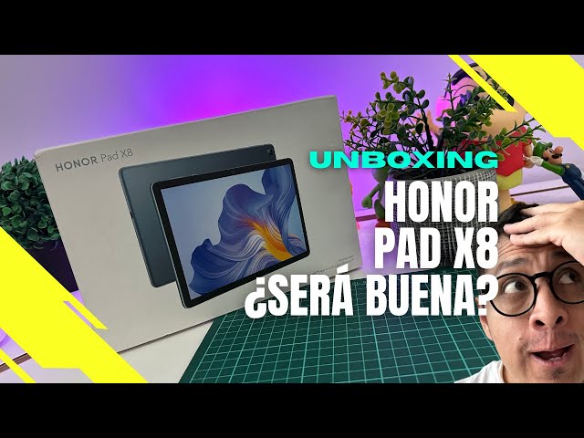 Honor Pad X8 en Perú: Unboxing en español ¿Qué tan buena es ka tablet?