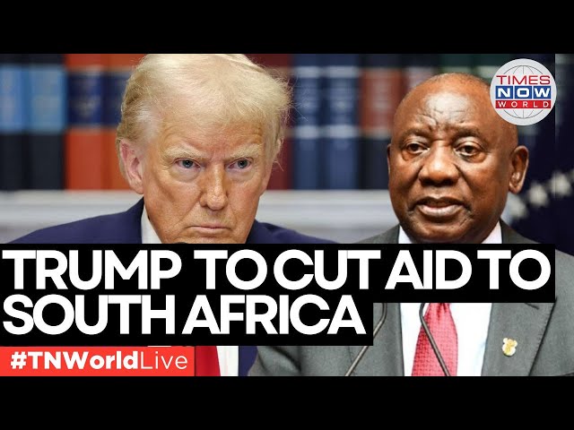 Live: Donald Trump warns South Africa, pledges to cut off US Aid over confiscating land| Africa