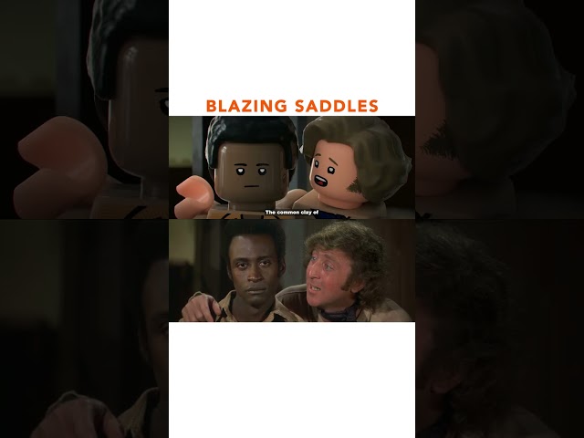 Blazing Saddles | "You know, morons." [Lego Recreation]