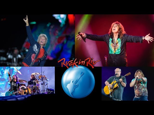 ROCK IN RIO 2019: BON JOVI, WHITESNAKE, FOO FIGHTERS & TENACIOUS D