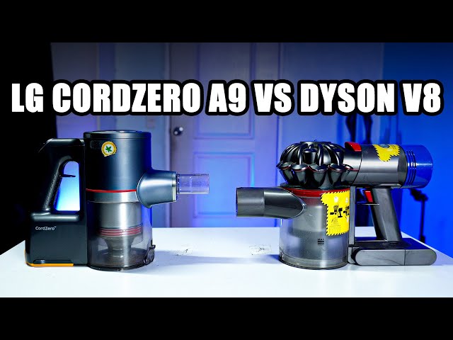 LG Cordzero A9 vs. Dyson V8 Absolute Detailed Comparison