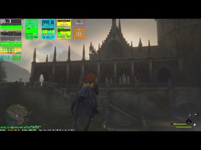 Hogwarts Legacy (Ray-Tracing Ultra, DLSS4, RR Transform Model, Mega Geometry Update) PC RTX 4060 Ti