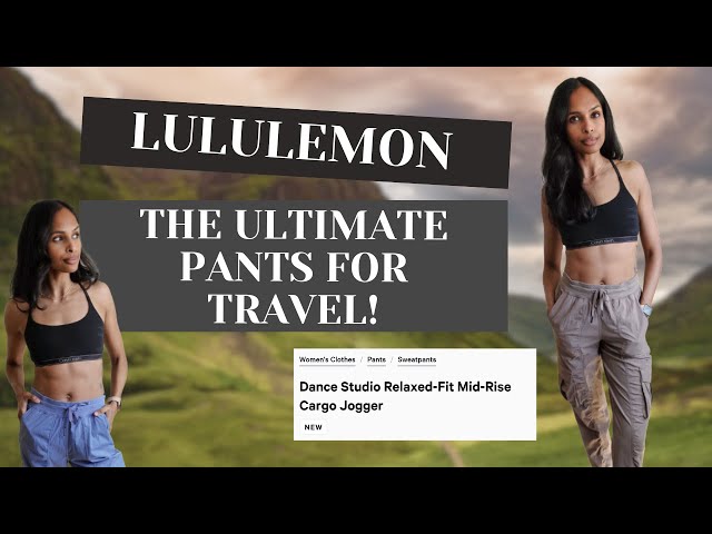 ✈️ Why These Lululemon Joggers are the Ultimate Travel Pants | Jet-Set in Style!