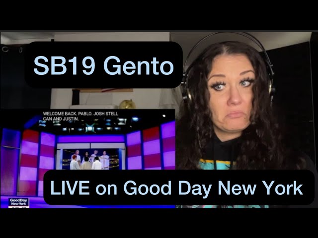 Metal Singer Reacts to SB19 performs 'Gento' on Good Day New York