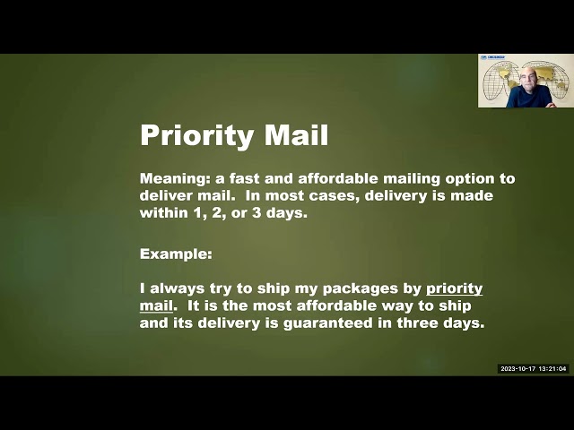 Everyday Situations - Post Office & Package Delivery - Lesson 4