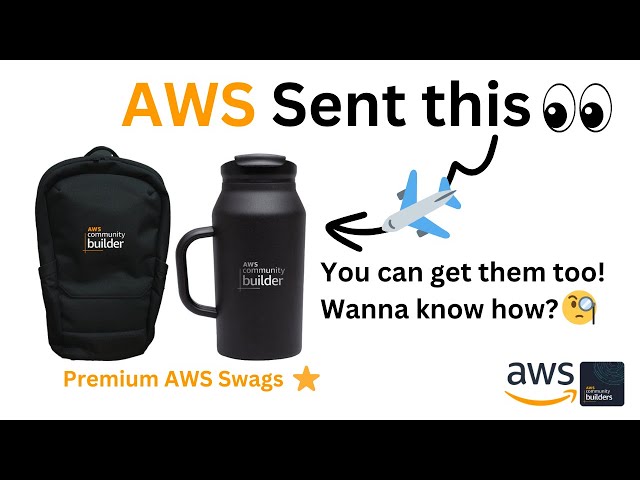 AWS Sent Premium Swags 🤩 | Unboxing AWS Super Premium Swags | #AWSCommunityBuilder #AWSCommunity