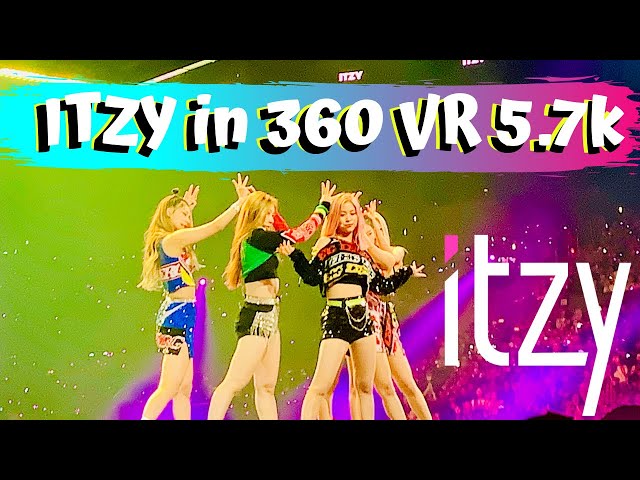 ITZY CONCERT DALLA DALLA 360 VR 5.7k #itzyloco #itzy #itzycomeback