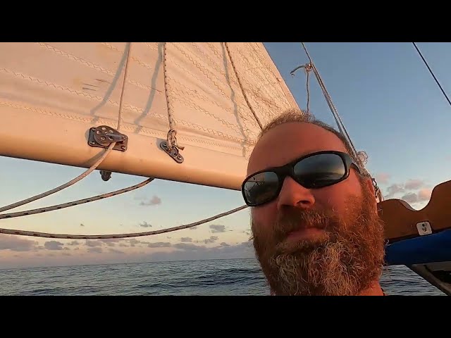 Sailing back to Land after 74 days at Sea