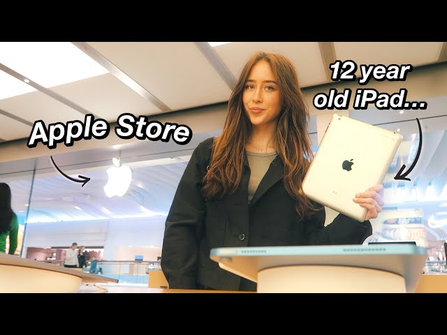 Taking my 12 year old iPad to the Apple Store… | iPad 4th gen in 2024