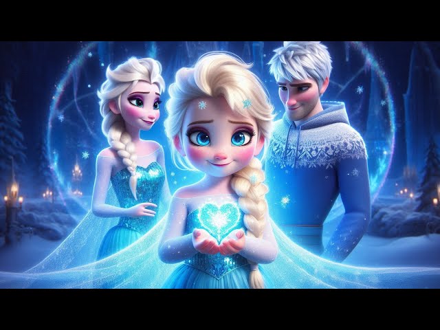 🆕❄️🎶Elsa & Jack Frost's Magical Family Story - The Frozen Heir | Disney princess happily ever after