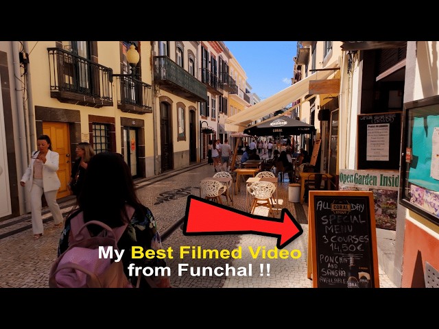 MADEIRA ☼ My Best Filmed Video from Funchal – A Walk Through Madeira’s Capital in Stunning 4K