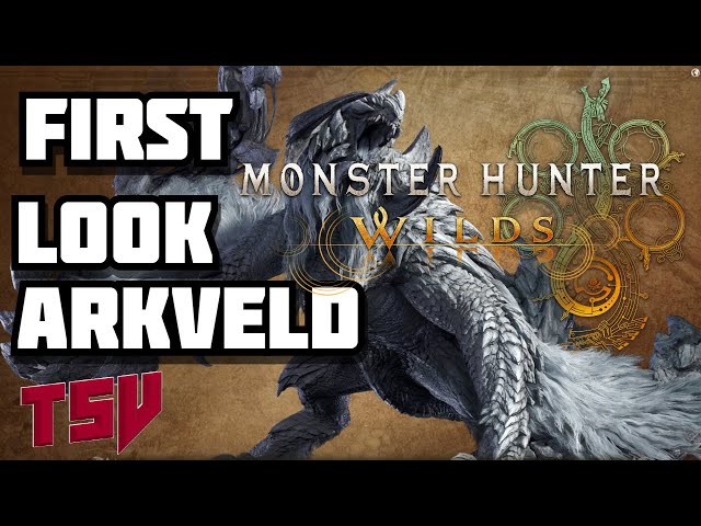 ARKVELD! Monster Hunter Wilds FLAGSHIP monster Appears | 1st EVER Attempt | PS5 Gameplay Footage