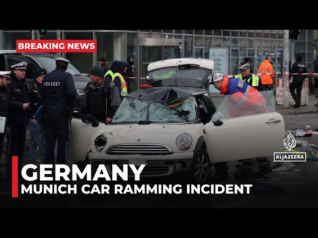 Germany car ramming incident: At least 20 injured after man drives car into crowd in Munich