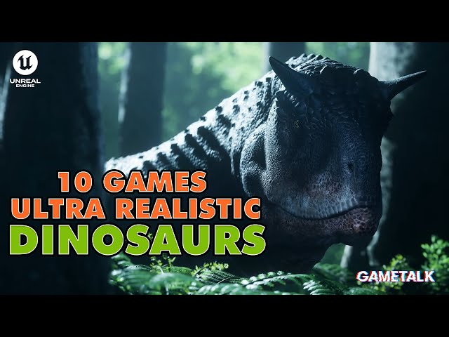 TOP 10 ULTRA REALISTIC Dinosaurs in Horror Games like DINO CRISIS coming in 2025