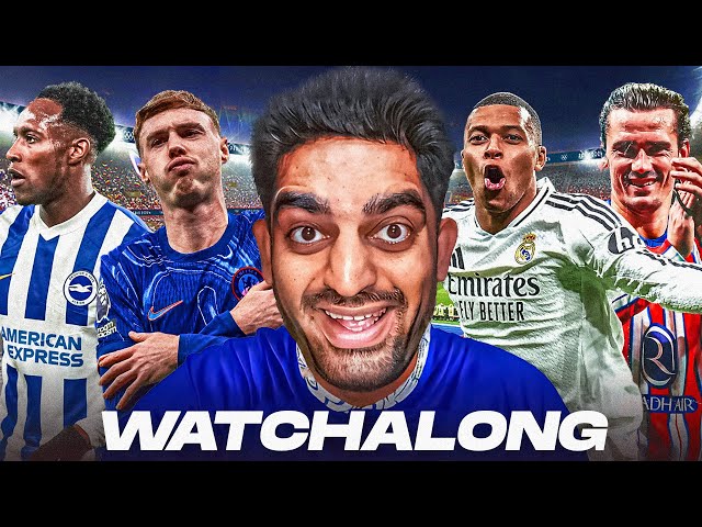 DO or DIE Chelsea vs Brighton FA Cup Watchalong 🔥Madrid Derby Reaction