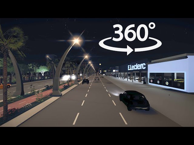 طريق تجاري - VR 360° Commercial Road