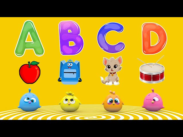 ABC Phonics Song and 123 | English Alphabet | ABC Song | Learn ABC | Super Simple ABCs