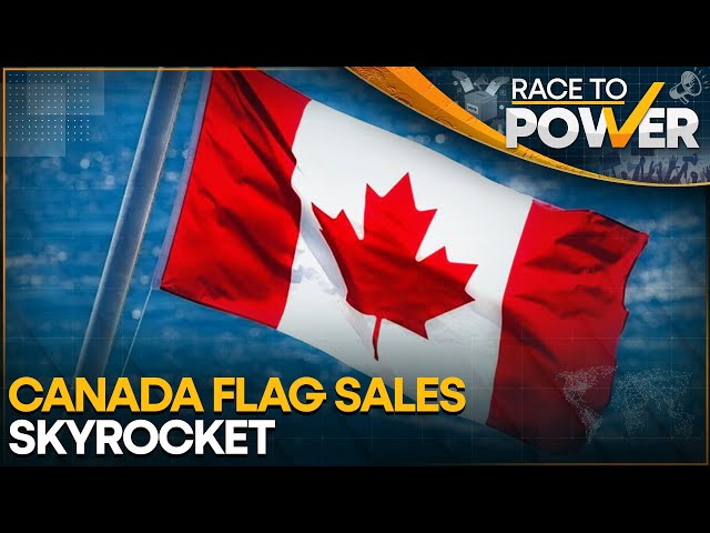 Canadian Flag Sales Soar After Trump Threats | Race to Power | WION News