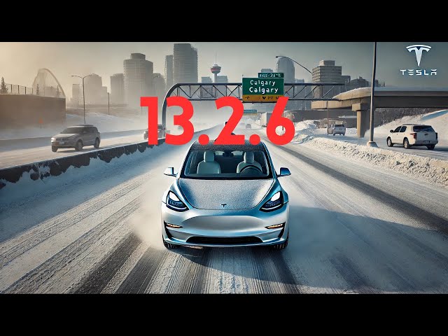 Testing Tesla's Latest Full Self Driving Software After Fresh Snowfall