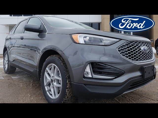 2023 Ford Edge SEL AWD 201A w/ Cold Weather Package in Carbonized Grey Walk-Around