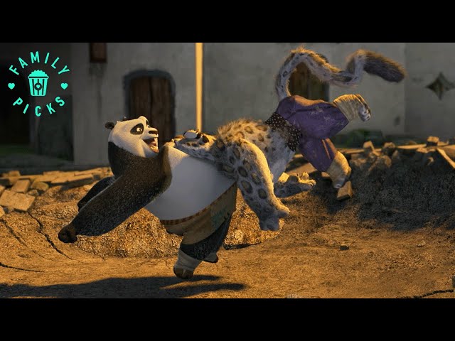 Po Vs Tai Lung Final Battle | Kung Fu Panda