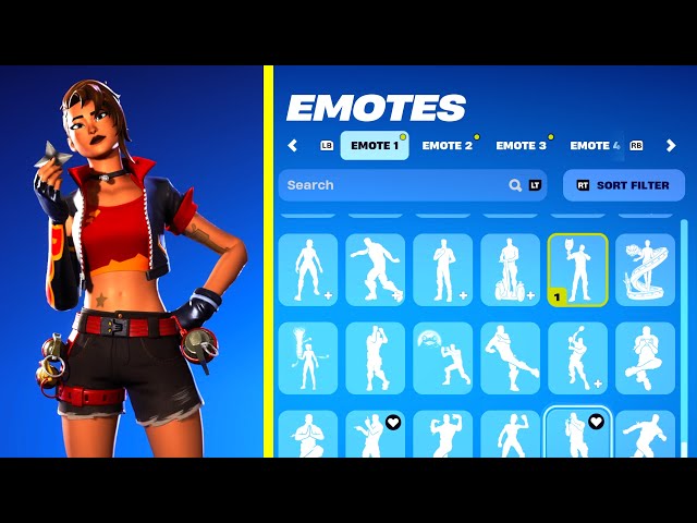 Dynamo TnTina Skin Showcased With All Best Emotes in Fortnite