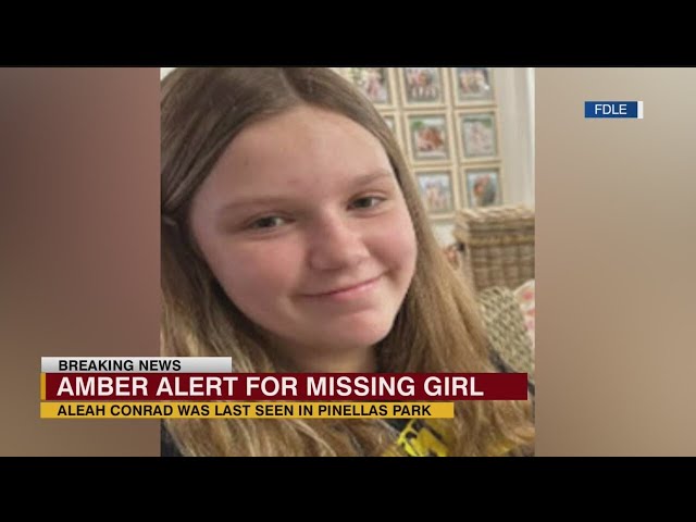 AMBER Alert issued for missing Pinellas Park girl