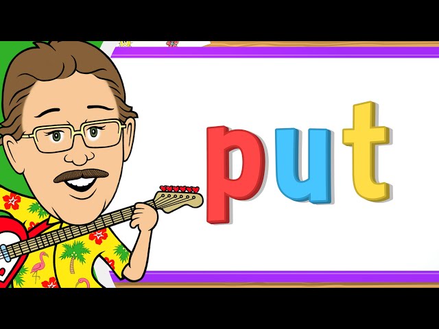 I Love Learning Sight Words | Put | Jack Hartmann Sight Words