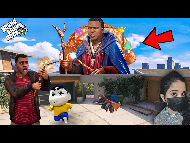 Franklin Becomes The Biggest Magician Of The World (Wizard) - GTA 5