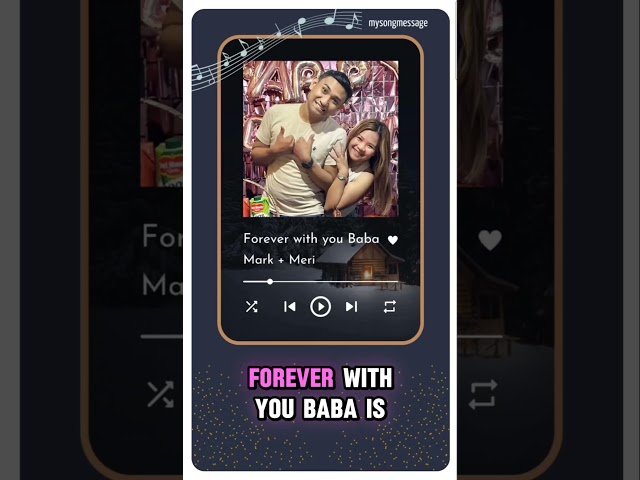 Forever With You Baba! #mysongmessage