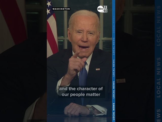 Biden delivers farewell speech