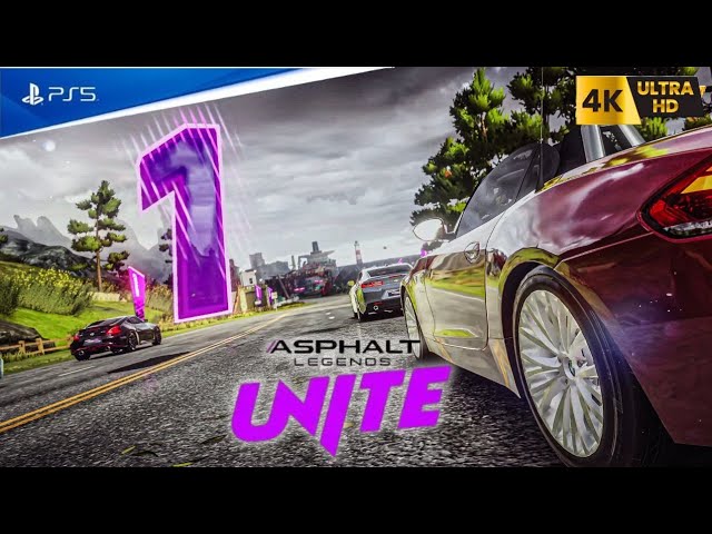 Asphalt Legends Unite ps5 | Ultrarealistic Gameplay 4K HDR 60FPS